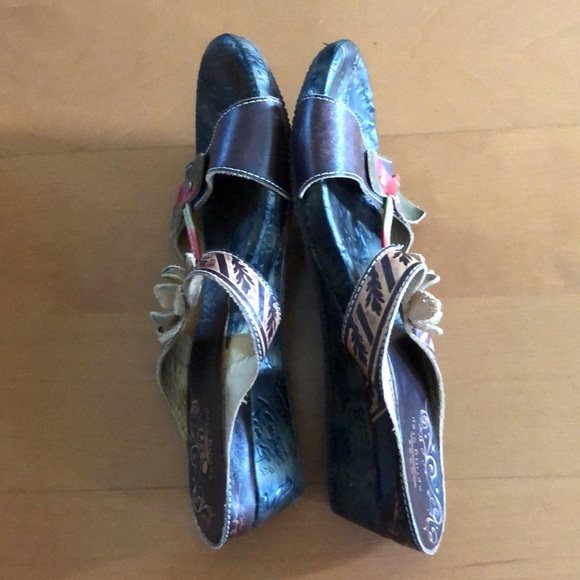 Spring Step Tropic Floral Sandal Size 40 - Picture 3 of 7